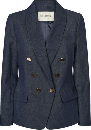 Rue de Femme Blazer - - Jackets - Donna - Blu - S
