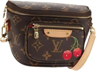 Louis Vuitton Pre-owned Vintage Canvas Heuptas - Dames - Vintage Heuptassen - Bruin - ONE Size - Vintage