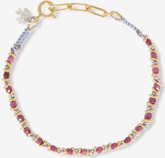 Tityaravy Armband aus rosa Rubin Kamala