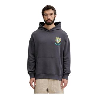 Hurley Hoodies & sweatvesten, Heren, Grijs, S, Katoen, Etam Hoodie