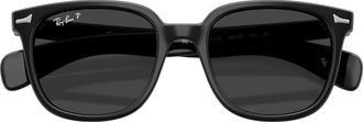 Ray-Ban Brunel II Zonnebril - unisex - Accessoires - Zwart - Maat: 53 MM