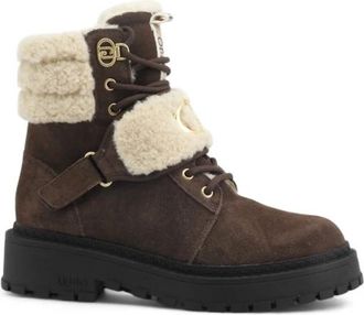 Liu Jo Lace-up Boots - Dames - Veterlaarzen - Bruin - 36 EU - Leer - Schoenen