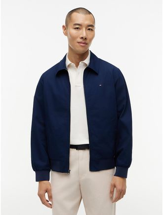 Tommy Hilfiger Mens Lightweight Ivy Jacket - Navy - XXL