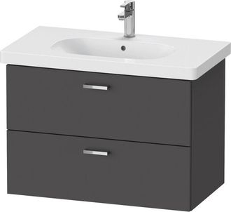 Duravit Duravit - Mueble De Lavabo Xbase Colgado En La Pared W:80 Cm Con 2