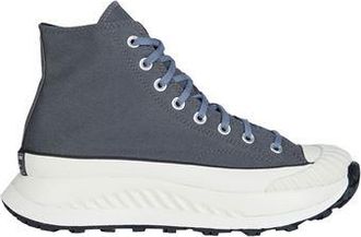 Converse Chuck 70 AT-CX High Top Sneakers in Gray Twill with Flat Flatform Sole