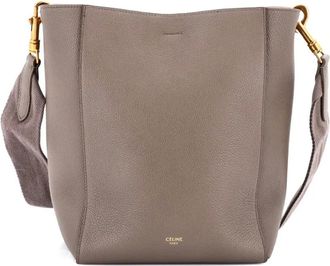 Celine Sangle Seau Bag Calfskin Small shoulder bag - Bruin