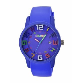 Crayo Festival Purple Dial Purple Silicone Unisex Watch CR2004