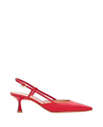 Gianvito Rossi Hohe Schuhe - Ascent 55 Slingback - Gr. 36,5 (EU) - in Rot - f&uuml;r Damen