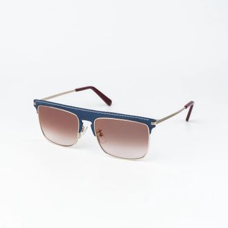 Loewe Brown Gradient Browline Ladies Sunglasses LW40006U 33G 56
