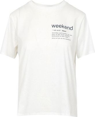 Weekend by Max Mara T-shirt e polo Max Mara Weekend bianche