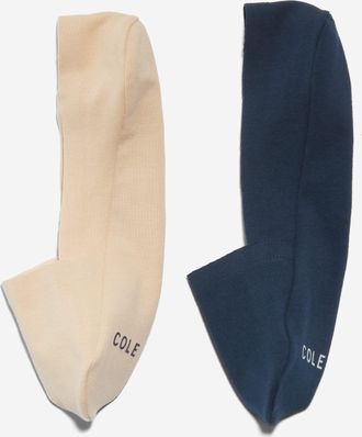Cole Haan Mens 2-Pack Sock Liner - Brown