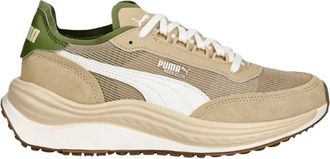 Puma Rider Elite Sneakers - Heren - Hardloopschoenen - Groen - 38 EU - Leer - Fitness