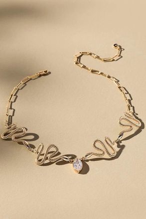 Ettika Serpentina Choker Necklace