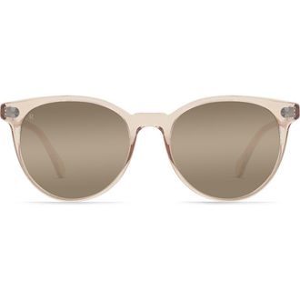 Raen Optics Norie 53mm Mirrored Cat Eye Sunglasses in Dawn/Mink Gradient Mirror at Nordstrom