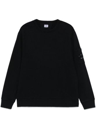 C.P. Company C. P. Company Logo Cotton Crewneck Sweatshirt