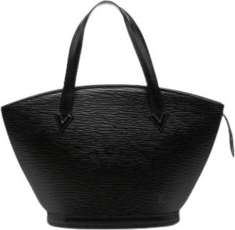 Louis Vuitton Pre-owned Handbags, female, Black, Size: ONE SIZE Pre-owned Saint Jacques
