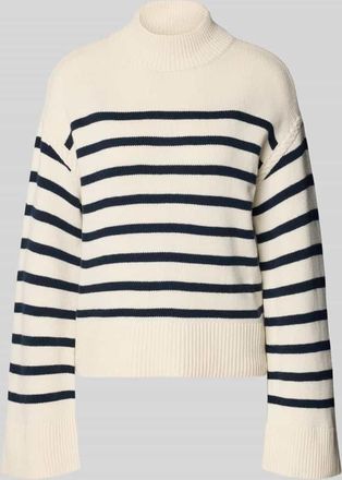Lauren Ralph Lauren Regular Fit Turtleneck-Pullover aus Woll-Mix Modell Sharad in Sand, Gr&ouml;&szlig;e XL