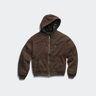 Canada Goose Manteau &agrave; capuchon r&eacute;v. Fuse (Hommes, Bistro Brown/Azurite Blue, TTG)