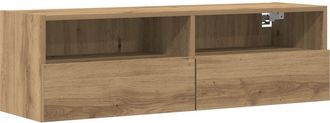 vidaXL Vidaxl - Mueble De Tv Montado En La Pared Roble Artisan 100 X 30 X 30 Cm