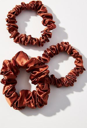 Slip Back to Basics Assorted Scrunchie Set