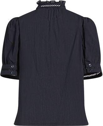 Frame Denim THE RUFFLE COLLAR TOP