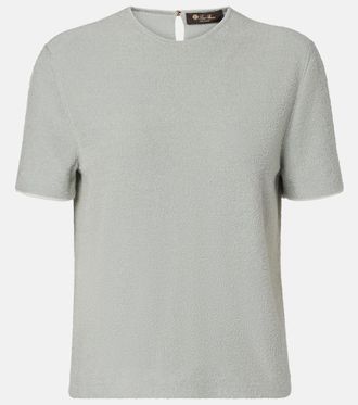 Loro Piana Cannareggio silk and cotton top