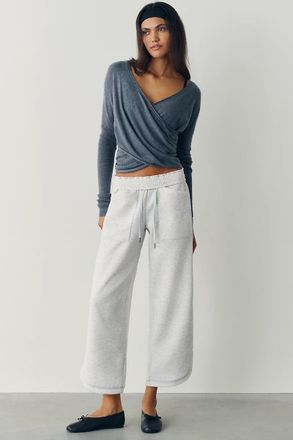Bernardo Wide-Leg Track Pants