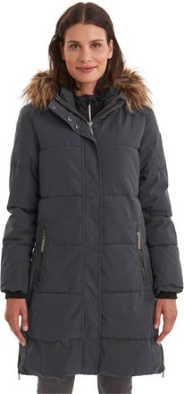 G.I.G.A. DX by killtec Steppmantel GW 18 WMN QLTD PRK, Damen, Gr. 36, blau (dunkelblau), Obermaterial: 88% Polyester, 12% Baumwolle;Futter: 100% Polyester;F&uuml;llung: 100% Poly