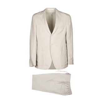 Eleventy Single Breasted Suits, male, Pink, Size: 2XL Single Breasted Suit