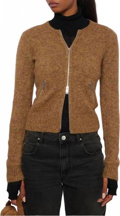 Isabel Marant Mynda Cardigan In Chestnut