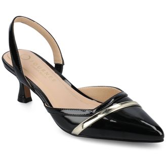 Journee Collection Womens Nellia Medium and Wide Width Pumps