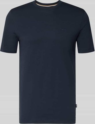 HUGO BOSS T-Shirt aus Baumwolle Modell Thompson in Dunkelblau, Gr&ouml;&szlig;e XL