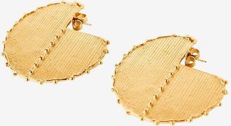 Paola Sighinolfi Goldene Ohrringe Vara