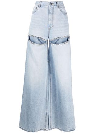 Area Jeans a gamba ampia - Blu