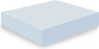 HOGAR 24 Plancha De Espuma Poliuretano Multiusos - Medida: 60 X 120 X 15 Cm De Grosor - Dureza Media - Densidad 25 Kg/m3