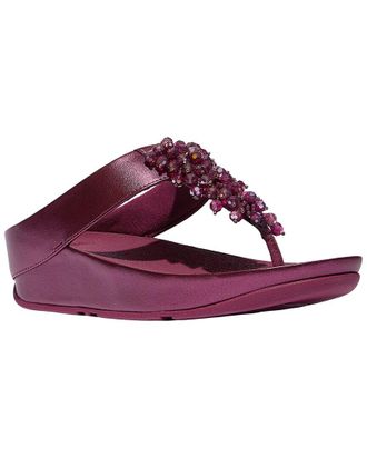 FitFlop Fitflop Rumba Iridescent Beaded Toe Post Sandal