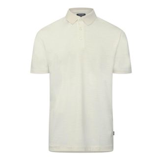 HUGO BOSS Mens H-Pack 110 Polo Shirt in White Wool - Size X-Large
