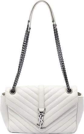 Saint Laurent Pre-owned Saint Laurent Medium Chevron Calfskin Monogram Envelope Bag Ladies HC14RIV2WUJ7VIGM