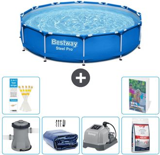 Bestway Piscina Bestway Steel Pro Redonda - 366x76 Cm - 7-piezas S329