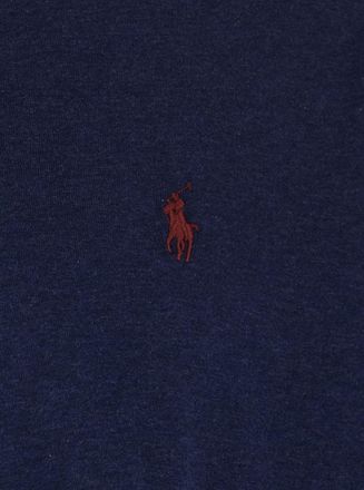 Polo Ralph Lauren Mens T-Shirt Crew Neck Blue Cotton T-Shirts And Polos