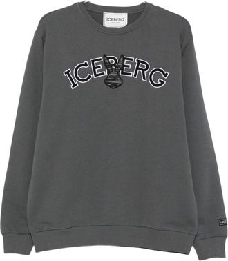 Iceberg Sweatshirt - Heren - Sweatshirts - Grijs - XL - Hoodies & sweatvesten
