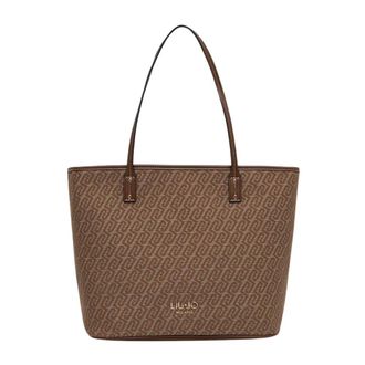Liu Jo Shoppingtas - Dames - Tassen - Bruin - Maat: ONE Size Zijde