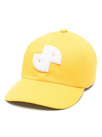 Patou JP cotton baseball cap - Yellow
