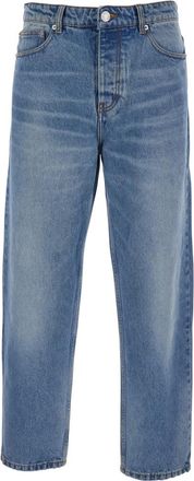 Ami Blue Mid Rise Jeans