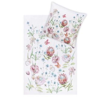 OEM Juego De Ropa De Cama Estella 3422/985 Josefa Mako Satin, 200x220cm, 3 Piezas
