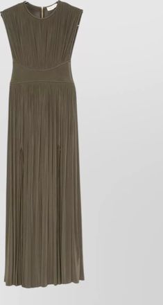 Zimmermann pleated sleeveless maxi dress