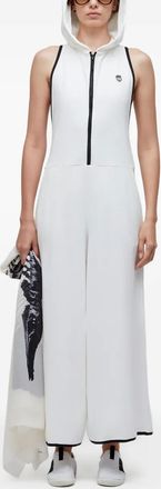 Osklen Mouwloze jumpsuit met capuchon - Wit