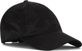 Dolce & Gabbana DG Monogram satin baseball cap - men - Nylon/Rayon - 57 - Black