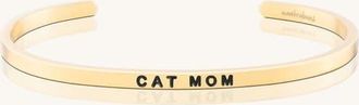 Mantra Cat Mom bracelet in Yellow Gold at Nordstrom