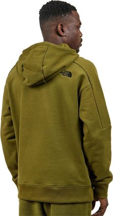 The North Face Mens The 489 Hoodie Sweatshirt Green Clothing > Knitwear